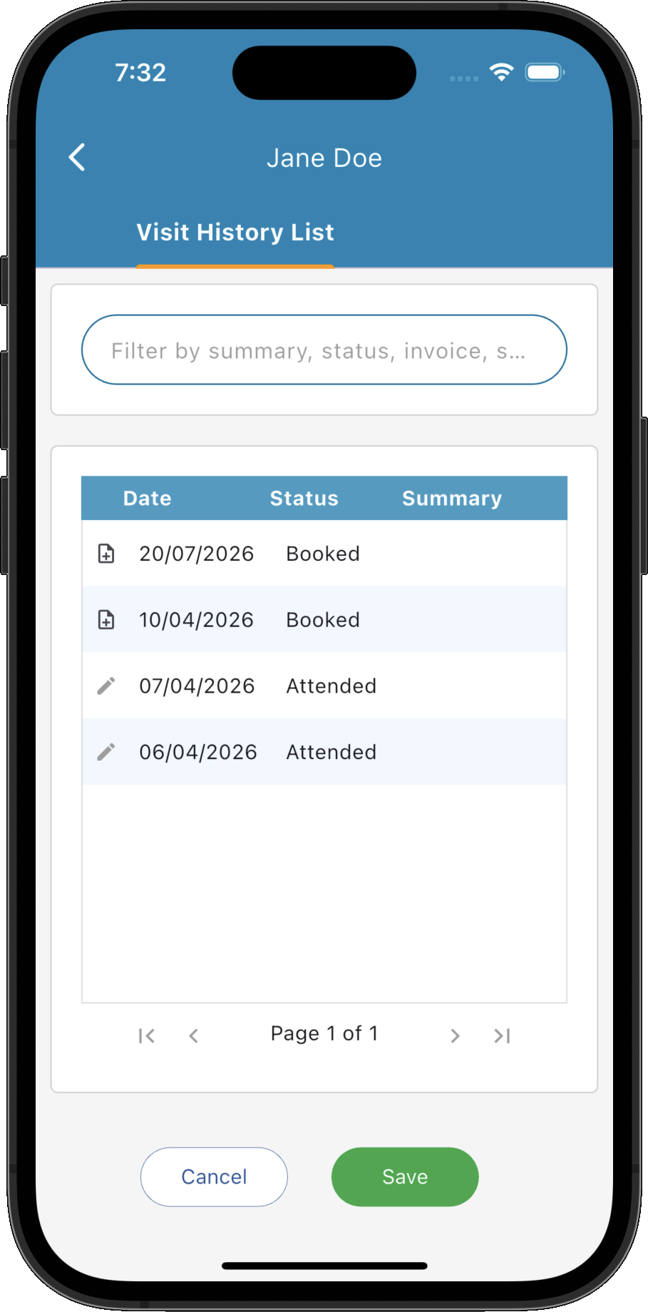 Practice Master Pro lockable patient notes software